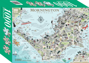 Mornington Peninsula 1000pc puzzle by Straw Wendy