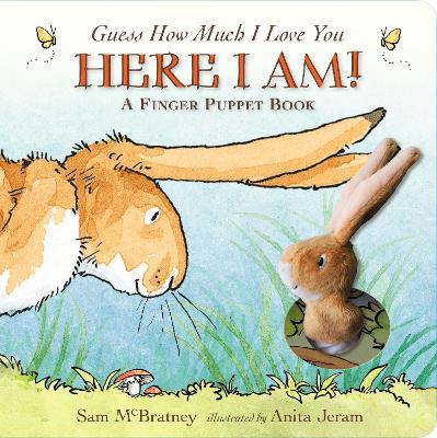 Guess How Much I Love You: Here I Am A Finger Puppet Book by Sam McBratney ISBN:9781406361278