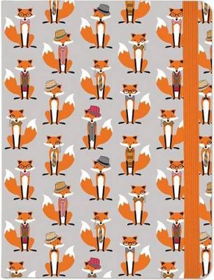Jrnl Mid Dapper Foxes by Inc Peter Pauper Press ISBN:9781441320438