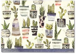 Note Card Watercolor Succulents by Inc Peter Pauper Press ISBN:9781441326584