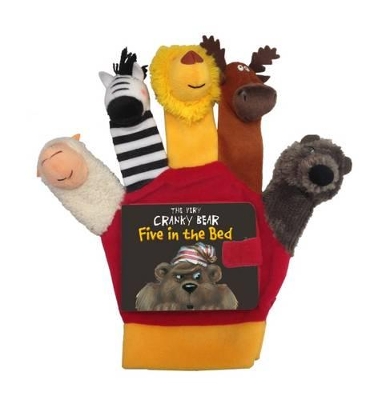 Very Cranky Bear: Five in the Bed Hand Puppet by Nick Bland ISBN:9781743622339