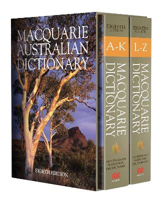 Macquarie Dictionary Eighth Edition by Macquarie Dictionary ISBN:9781760556594