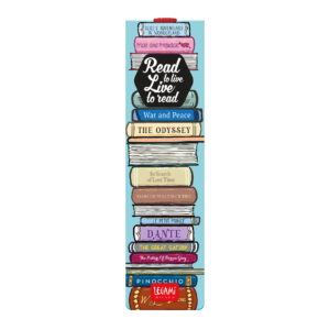 READ TO LIVE ELASTIC BOOKMARK