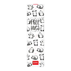 FREE HUGS PANDA ELASTIC BOOKMARK