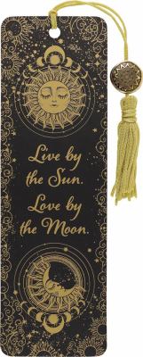 LIVE BY THE SUN LOVE BY THE MOON BEADED TASSEL BOOKMARK