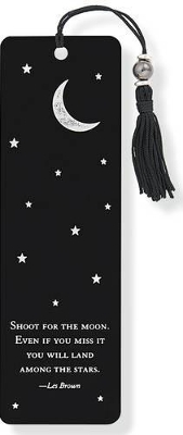 Beaded Bookmark Shoot for the Moon by Inc Peter Pauper Press ISBN:9781593593148