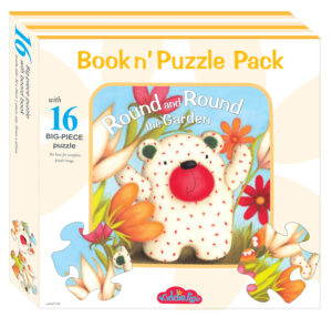 ROUND AND ROUND THE GARDEN BOOK AND PUZZLE PACK