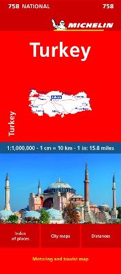 Turkey – Michelin National Map 758 by Michelin