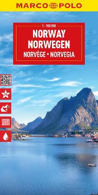 Norway Marco Polo Map by Marco Polo ISBN:9783575017642