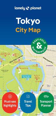 Lonely Planet Tokyo City Map by Lonely Planet ISBN:9781787017849