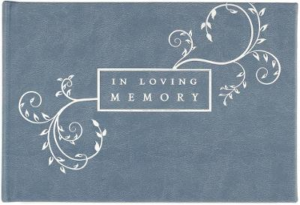Guest Book in Loving Memory Blue by Inc Peter Pauper Press ISBN:9781441326447