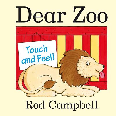 Dear Zoo Touch and Feel Book by Rod Campbell ISBN:9781529051803