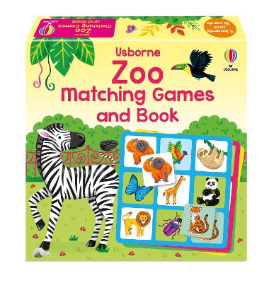 Zoo Matching Games and Book by Emily Emerson ISBN:9781805312284
