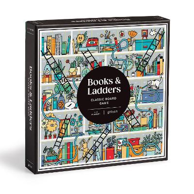 Books and Ladders Classic Board Game by Galison ISBN:9780735378889