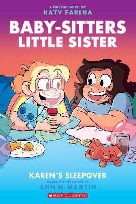 Karen'S Sleepover: a Graphic Novel (Baby-Sitters Little Sister #8) by Ann