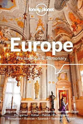 Lonely Planet Europe Phrasebook & Dictionary by Lonely Planet ISBN:9781786576316