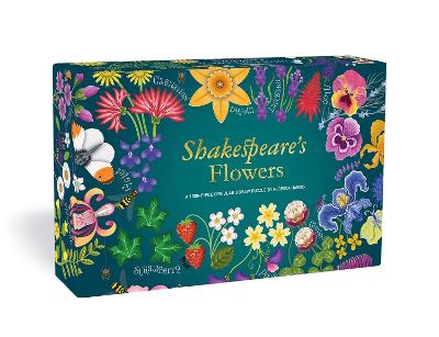 Shakespeare's Flowers: A 1000-Piece Circular Jigsaw Puzzle by Rebecca Harris ISBN:9781837760541