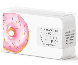 Donut Little Notes Box 85 Note Cards by E. Frances