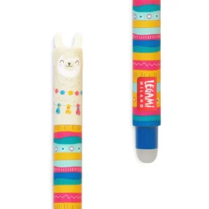 Llama Erasable Gel Pen Blue Ink by Legami