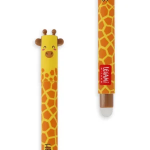 Giraffe Erasable Gel Pen Black Ink by Legami