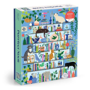 Purrfect Nook 1000 Piece Puzzle by Galison ISBN:9780735382725