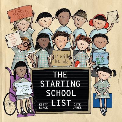 The Starting School List by Kitty Black ISBN:9781922848185