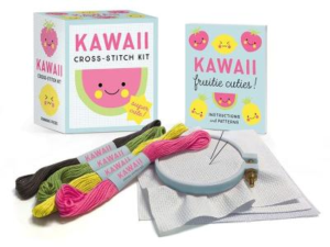 Kawaii Cross-Stitch Kit: Super-Cute! by Sosae Caetano ISBN:9780762493807