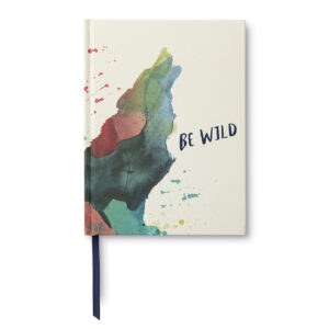 Be Wild A5 Lined Hardback Notebook