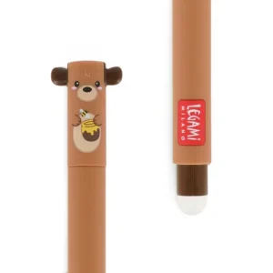 Teddy Bear Erasable Gel Pen Red Ink by Legami