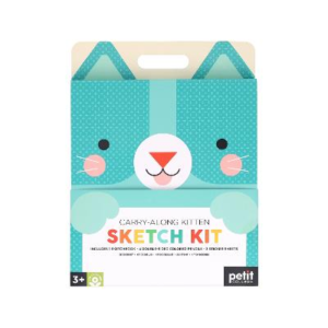 Carry-Along Kitten Sketch Kit by Petit Collage ISBN:9781797231921