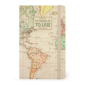 Travel Maps Photo Medium Journal by Legami