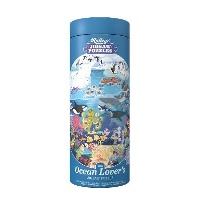 Ocean Lover's 1000-Piece Jigsaw Puzzle by Ridley's Games ISBN:9781797234311
