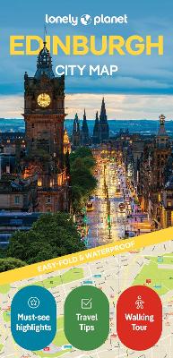 Lonely Planet Edinburgh City Map by Lonely Planet ISBN:9781787018266