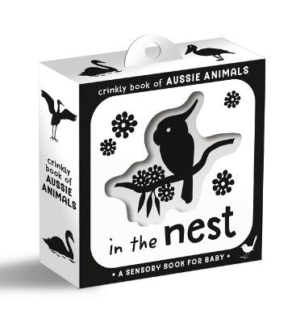 Crinkly Book of Aussie Animals: In the Nest by Walker Books Australia Pty Ltd ISBN:9781761601361
