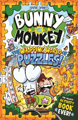 Bunny vs Monkey: The Whopping World of Puzzles (a Phoenix Comic Book