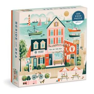 Beside the Sea 500 Piece Puzzle by Galison ISBN:9780735376878