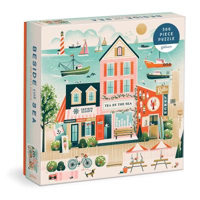 Beside the Sea 500 Piece Puzzle by Galison ISBN:9780735376878