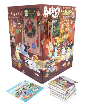 Bluey: The Most Amazing Advent Calendar Book Collection: Includes 24 story and activity books by Bluey ISBN:9781761620157
