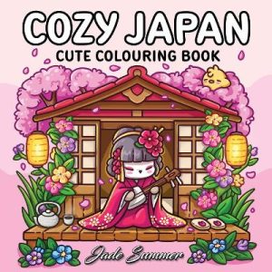 Cozy Japan: Cute Colouring Book by Jade Summer ISBN:9781761501524