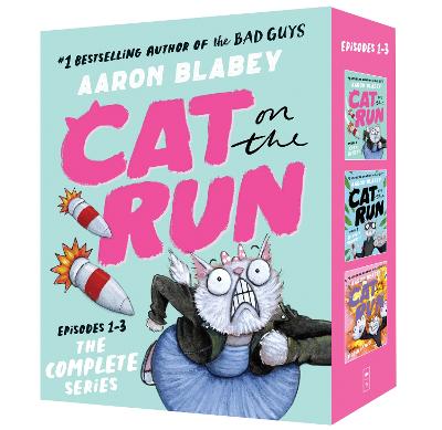 Cat on the Run Episodes 1-3: The Complete Series by Aaron Blabey ISBN:9781761649394