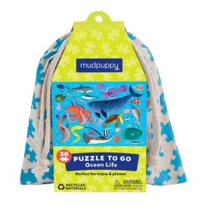 Ocean Life Puzzle to Go by Mudpuppy