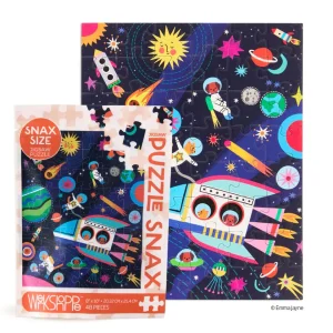 Pets in Space Snax 48 Piece Puzzle by Werkshoppe