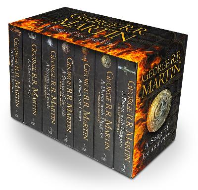 A Game of Thrones: The Story Continues: The complete boxset of all 7 books (A Song of Ice and Fire) by George R.R. Martin ISBN:9780007477159