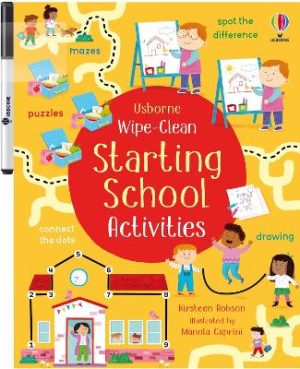 Wipe-Clean Starting School Activities by Kirsteen Robson ISBN:9781835403495