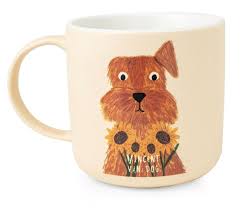 VINCENT VAN DOG 310ML BONE CHINA MUG