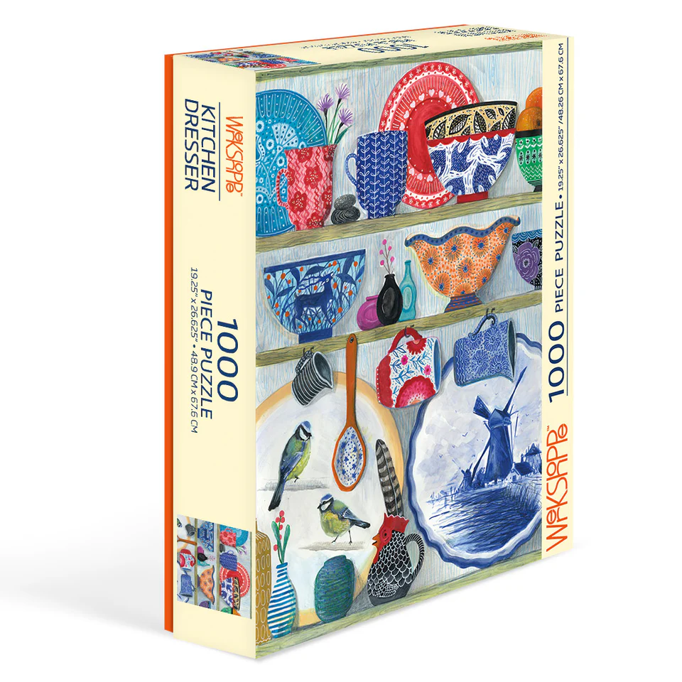 Kitchen Dresser 1000 Piece Puzzle by WerkShoppe