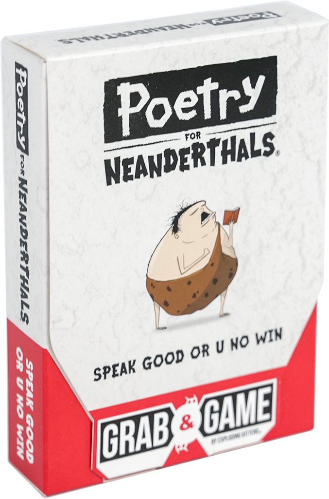 Poetry for Neanderthals Grab and Game Travel Edition by Exploding Kittens