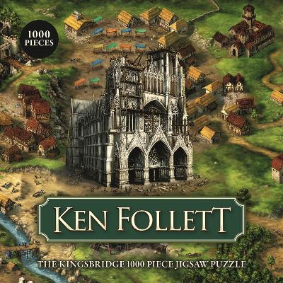 Ken Follett: The Kingsbridge 1000-piece jigsaw puzzle by Michael Menzel