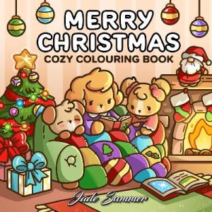 Merry Christmas: Cozy colouring book by Jade Summer ISBN:9781761501647