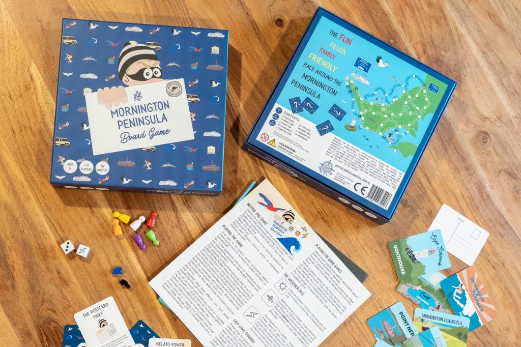 Mornington Peninsula Board Game by Compass and Tide